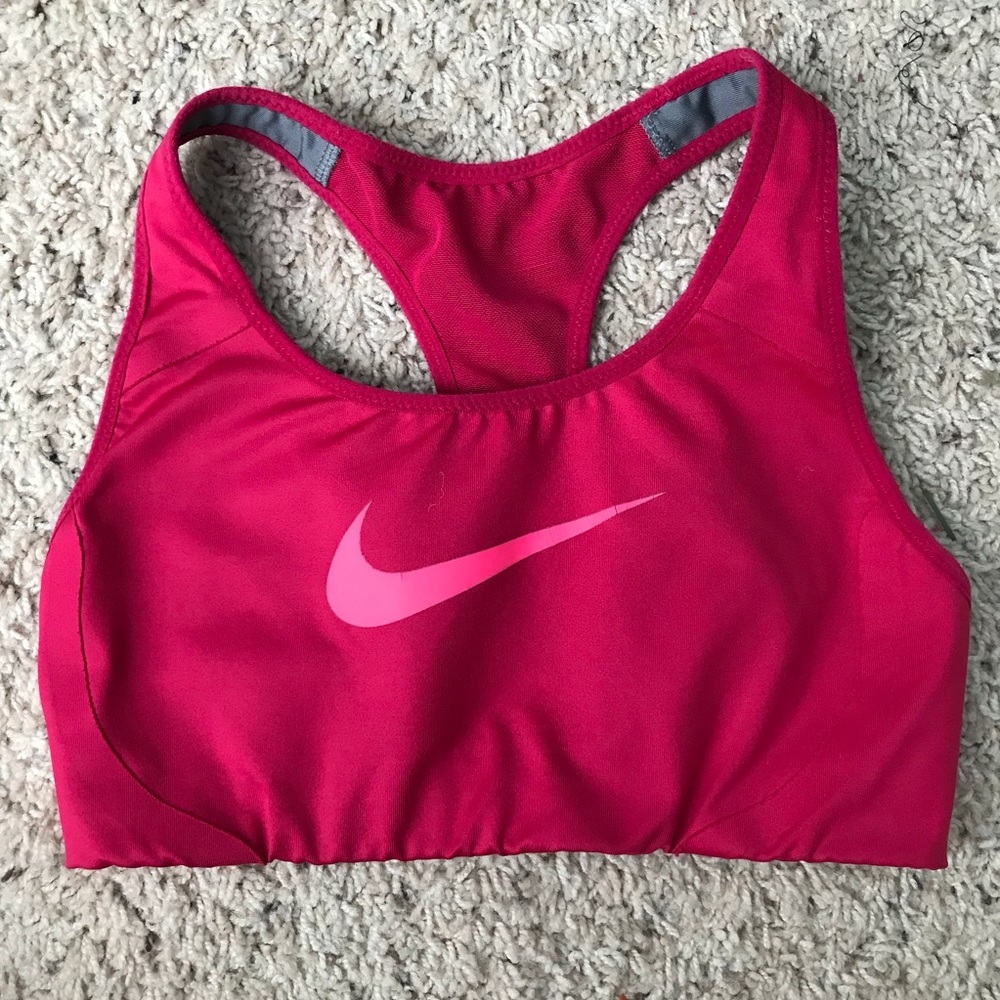Pink Nike Sports Bra